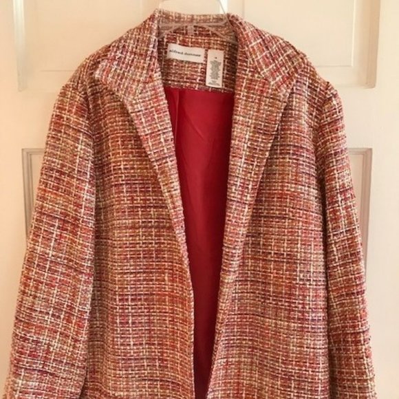 Alfred Dunner EUC Ladies Blazer - Spring Colors - Picture 1 of 6